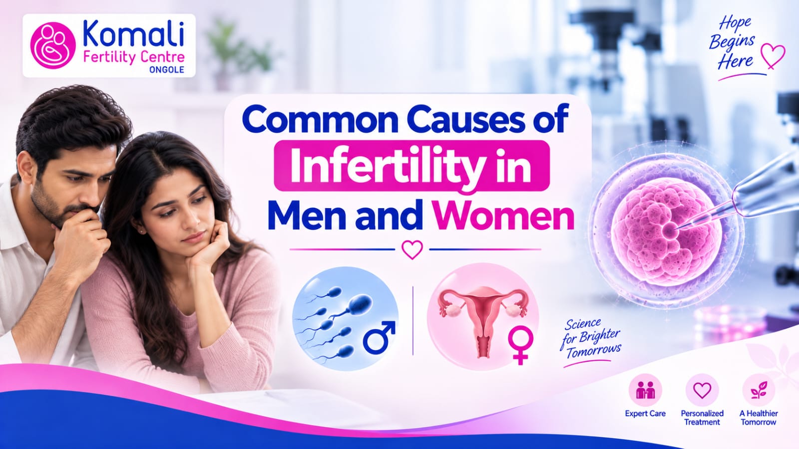 Common Causes of Infertility in Men and Women